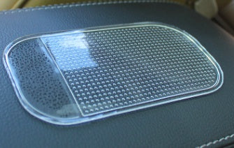 Compatible with Apple, Magic PU Anti-Slip Mat,Super Sticky,Holder Any Mobile Phone/Gadgets,Reusable Mat,Useful,Iphone 4,5,6,7,8plus,Samsung,HTC,LG,SONY