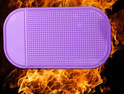 Compatible with Apple, Magic PU Anti-Slip Mat,Super Sticky,Holder Any Mobile Phone/Gadgets,Reusable Mat,Useful,Iphone 4,5,6,7,8plus,Samsung,HTC,LG,SONY
